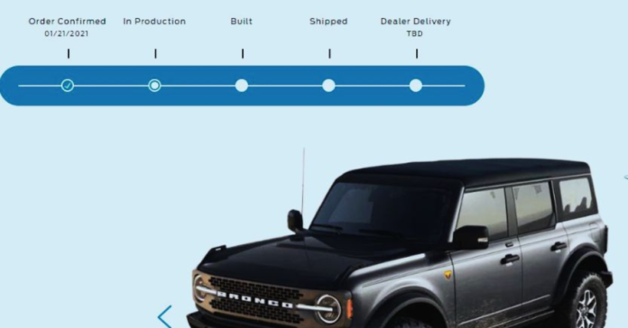 ford order tracking with carmotorinfo.com